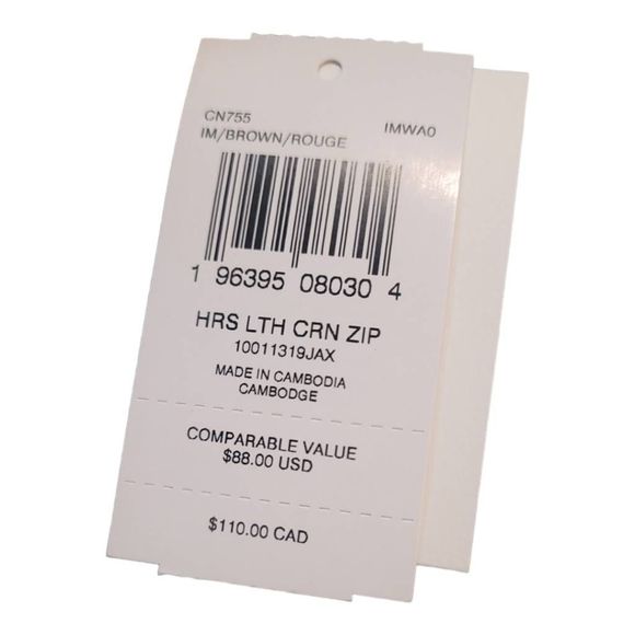 Coach Horse and Carriage Tan and Pink Wristlet NWT and Dust Bag - Picture 5 of 6